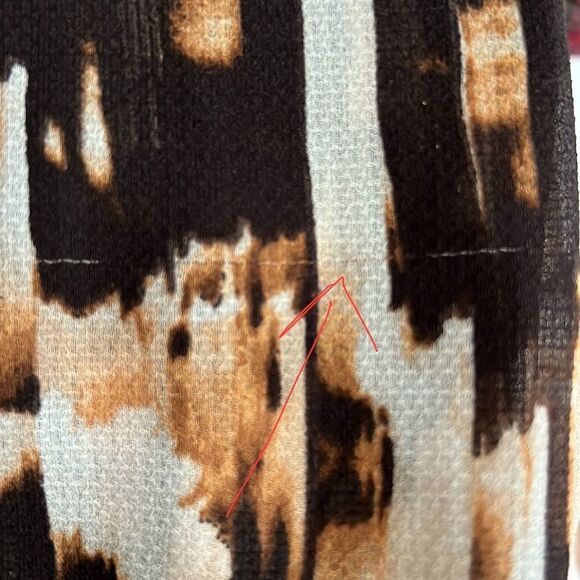 DEREK LAM for Design Nation Long Sleeves Semi Sheer Blouse  Size XL - Picture 12 of 12